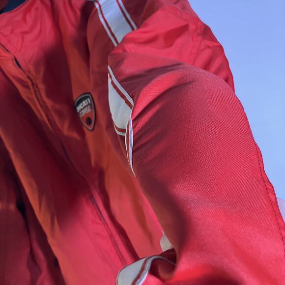 Red Bomber Jacket - Picture 8 of 16